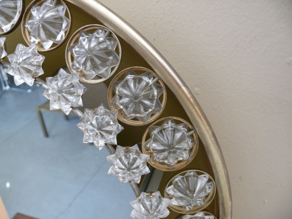 floral mirror