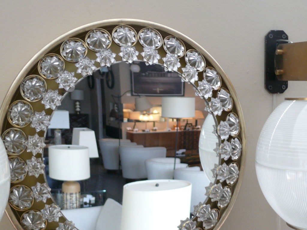 Italian Floral Backlit Mirror 2