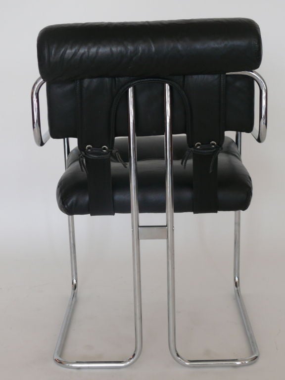 Pace Leather Dining Chairs 1