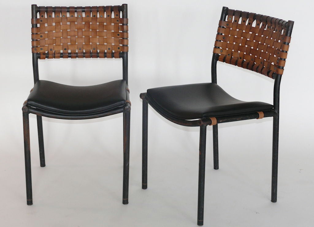 Woven Dining Chairs Black / Woven Leather Dining Chair Architonic