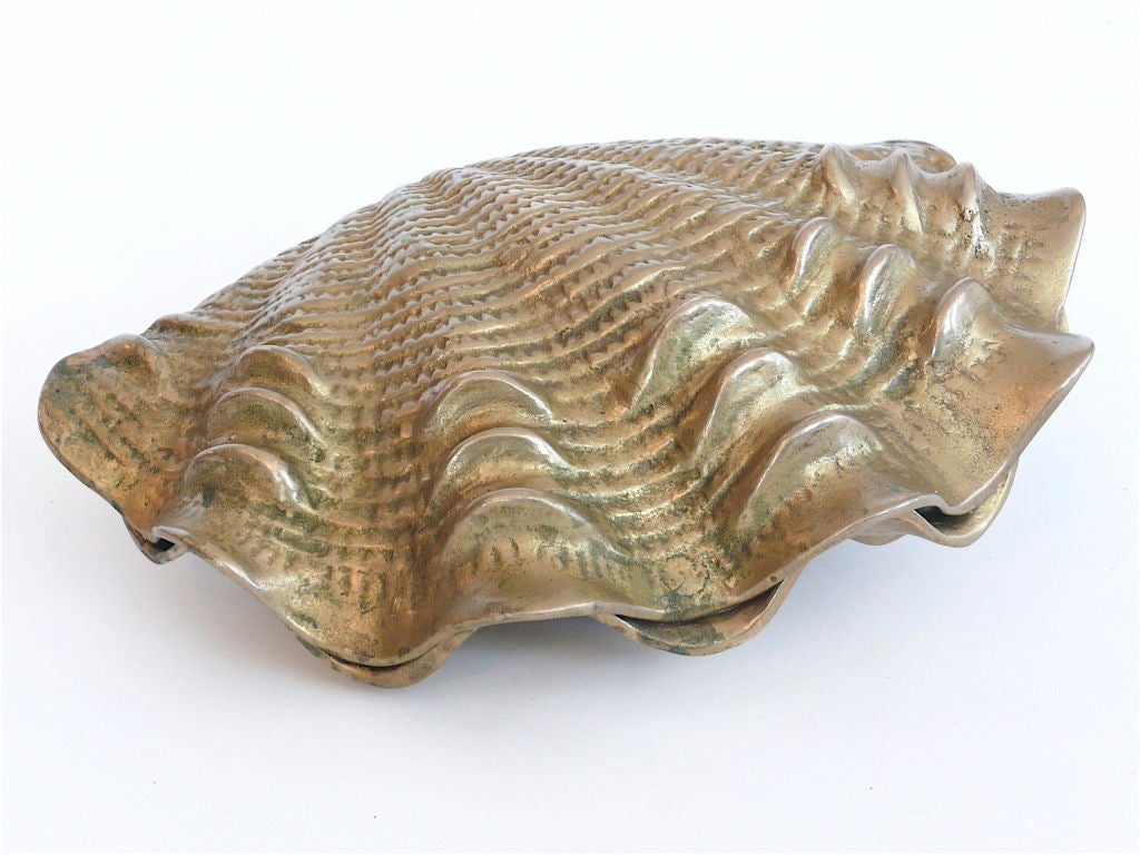 Bronze Shell Dish