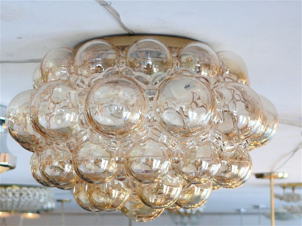 Large Austrian Bubble Flush Mounts