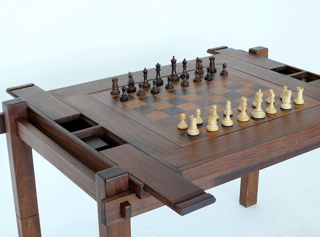 Reversible Backgammon Chess Table 4