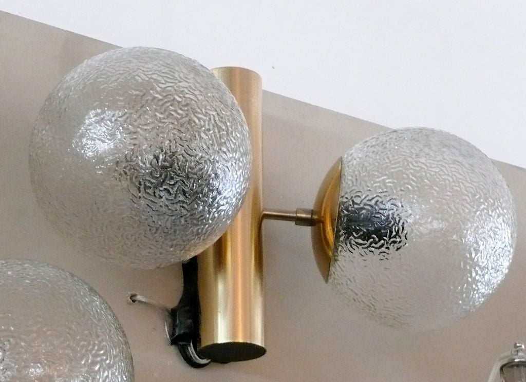 German Globe Sconces