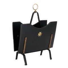 Jacques Adnet Magazine Rack 10