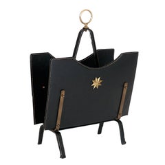 Jacques Adnet Magazine Rack