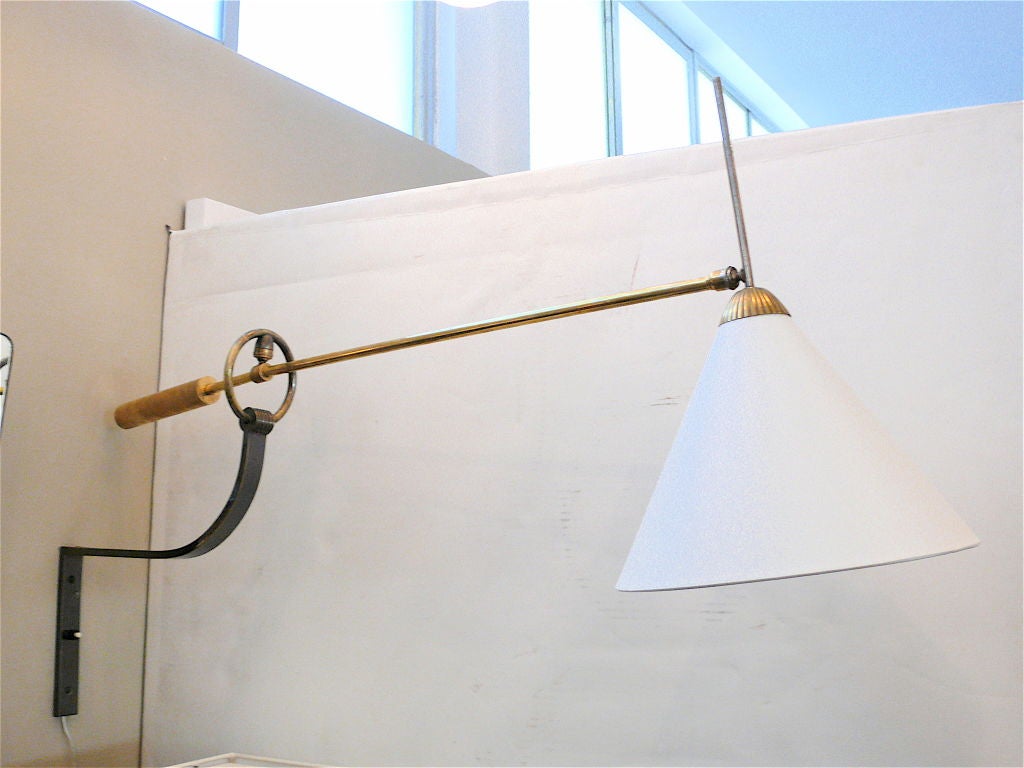 Pierre Guariche Articulating Wall Sconce