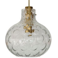 Textured Globe Pendant