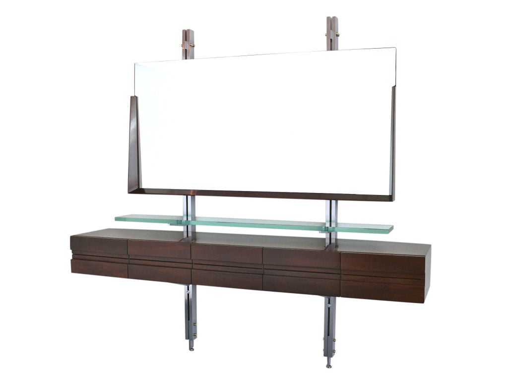 Italian Dresser and Mirror