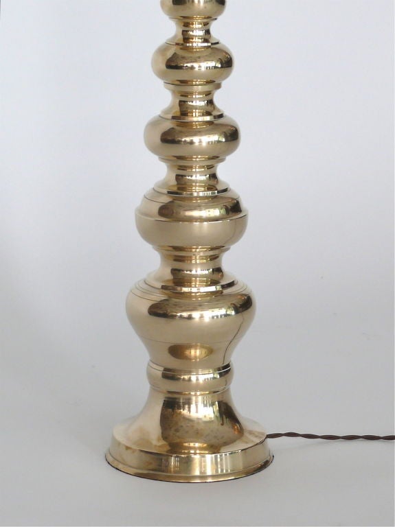 Tall Brass Table Lamps at 1stdibs