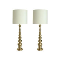 Tall Brass Table Lamps