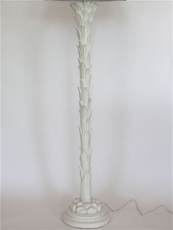 American Serge Roche Style Torchiere Floor Lamps
