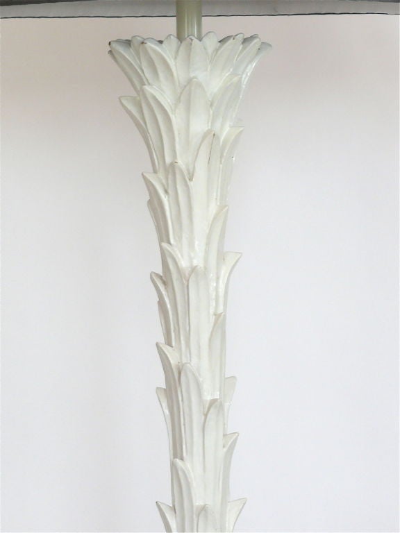 Serge Roche Style Torchiere Floor Lamps 1