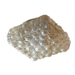 Austrian Glass Flush Mount