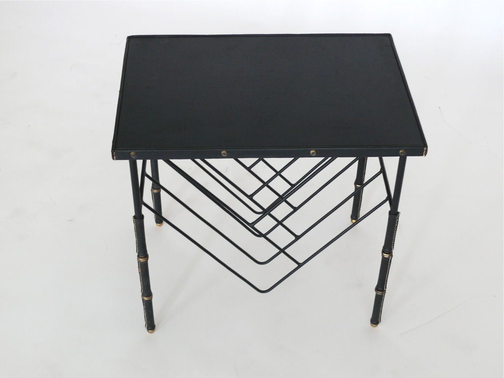 Jacques Adnet Side Table 5
