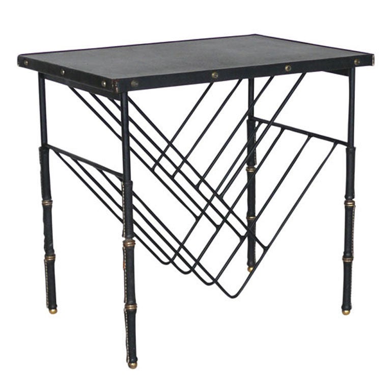 Jacques Adnet Side Table