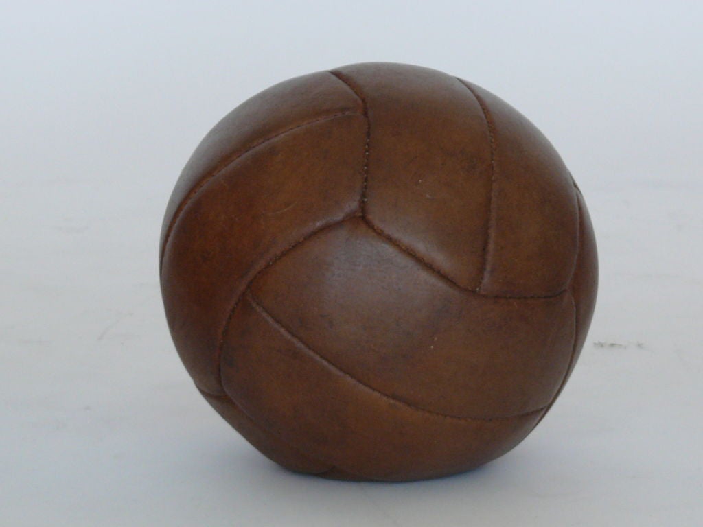 Collection of Leather Medicine Balls 5