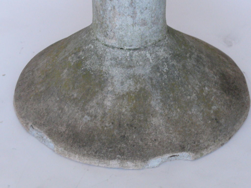French Cast Concrete Chairs 5
