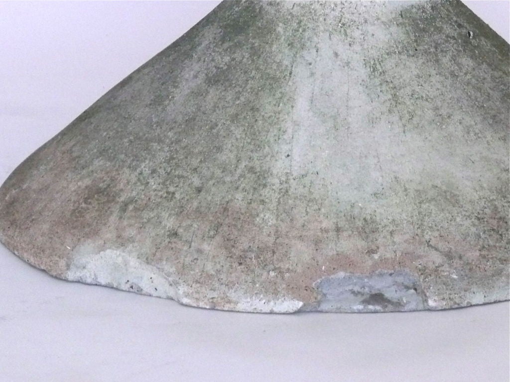 French Cast Concrete Chairs 6