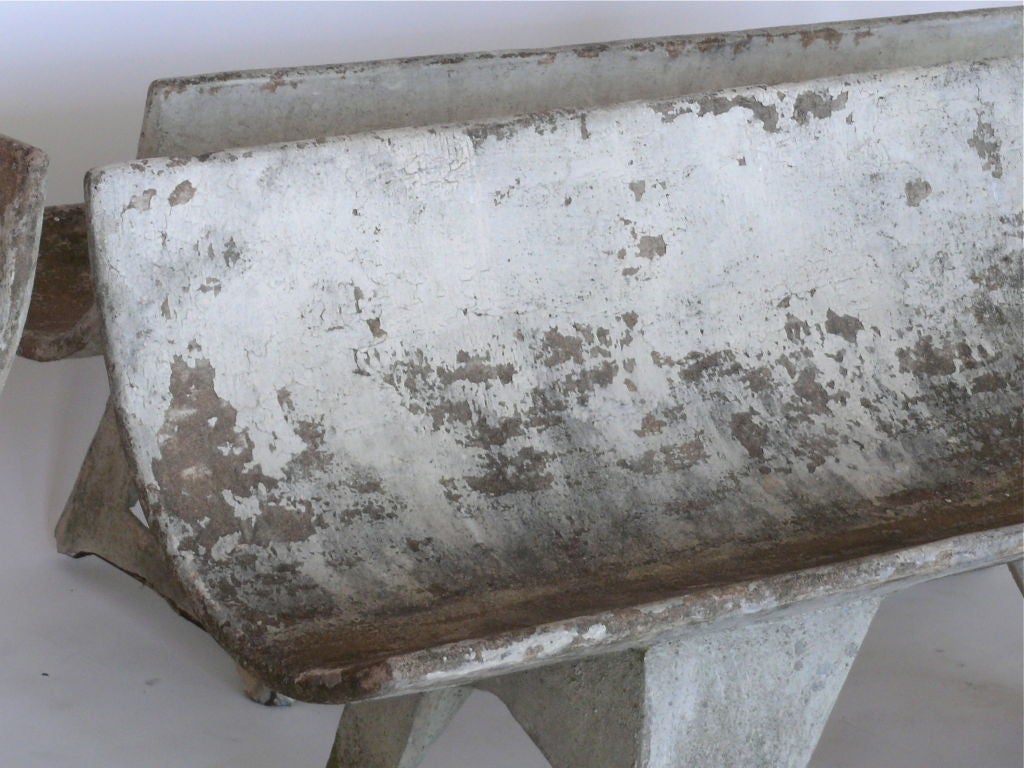 French Cast Concrete Bench 4