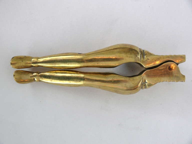 brass legs nutcracker