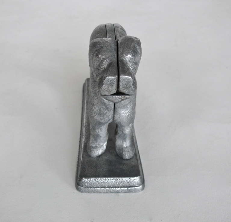 American Large Iron Dog Nutcracker