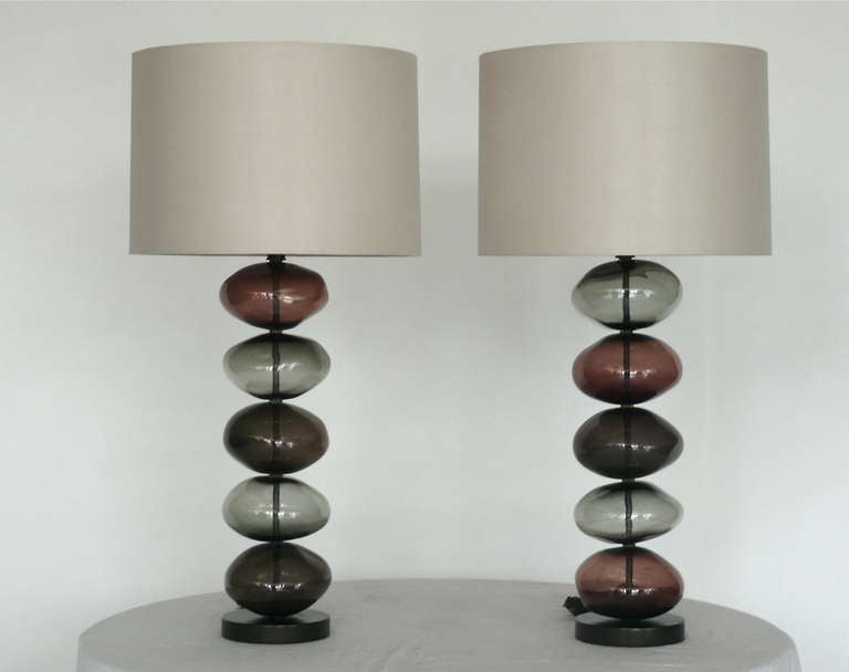 Pair of Atelier "Goldsworthy" Lamps