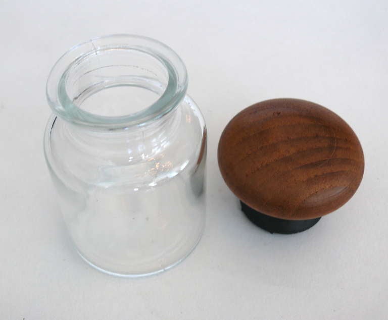 Danish Modern Teak Spice Jars at 1stDibs