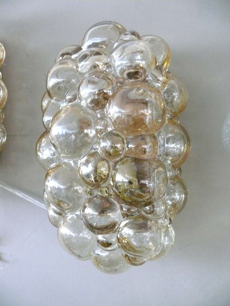 Pair of Austrian Bubble Sconces In Excellent Condition In Beverly Hills, CA