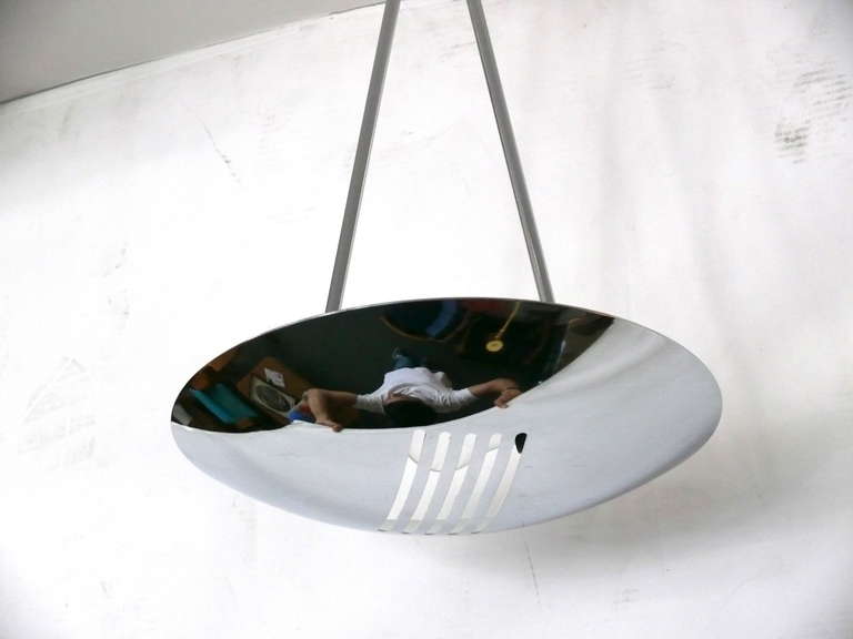Late 20th Century French Dome Ceiling Light