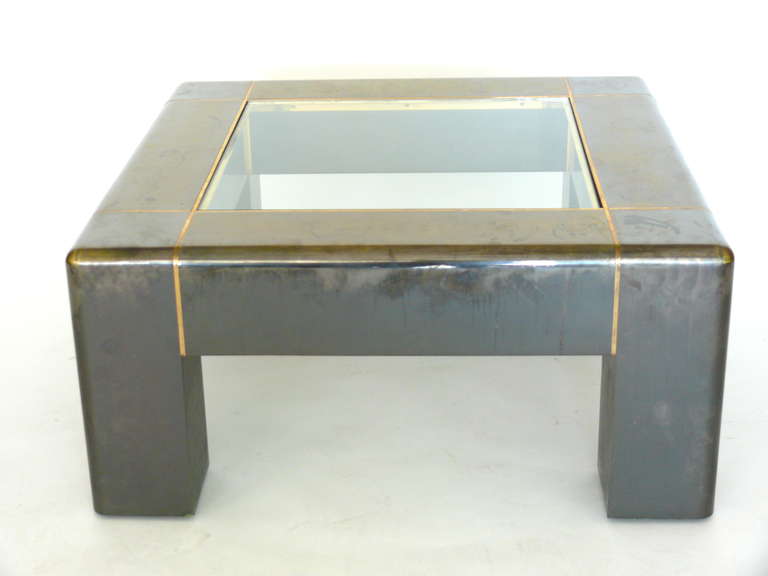 Late 20th Century Karl Springer Coffee Table