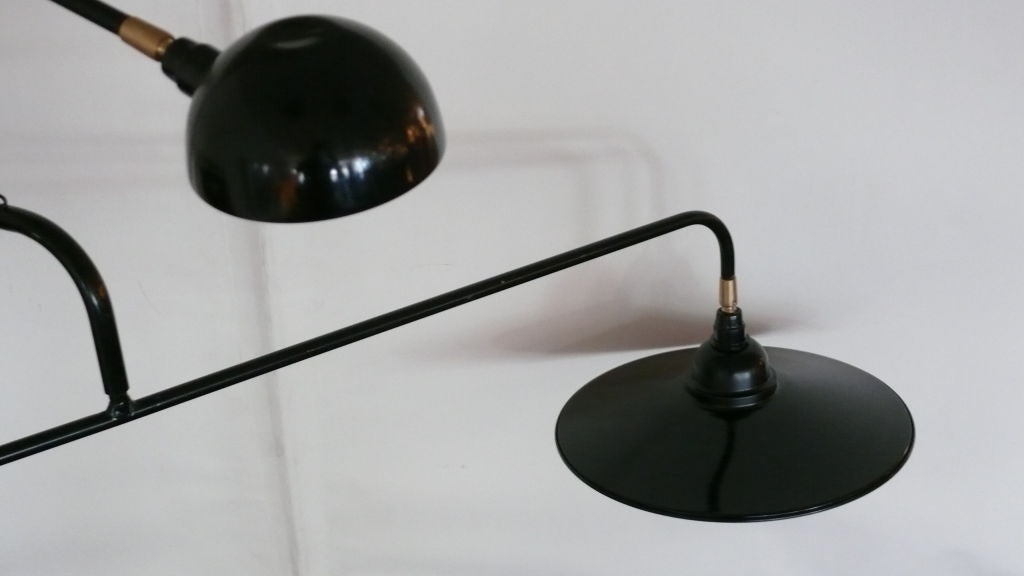 20th Century Giant French Articulating Double Arm Sconce