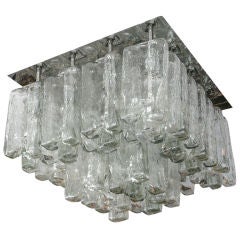 Vintage Giant Kalmar Icicle Flush Mount