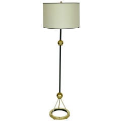 Brass Ball Floor Lamp