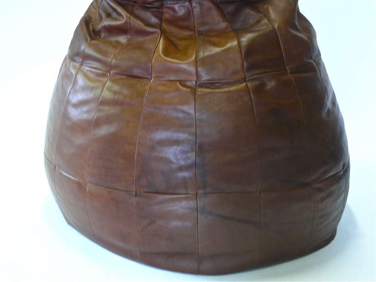 leather bean bag chair