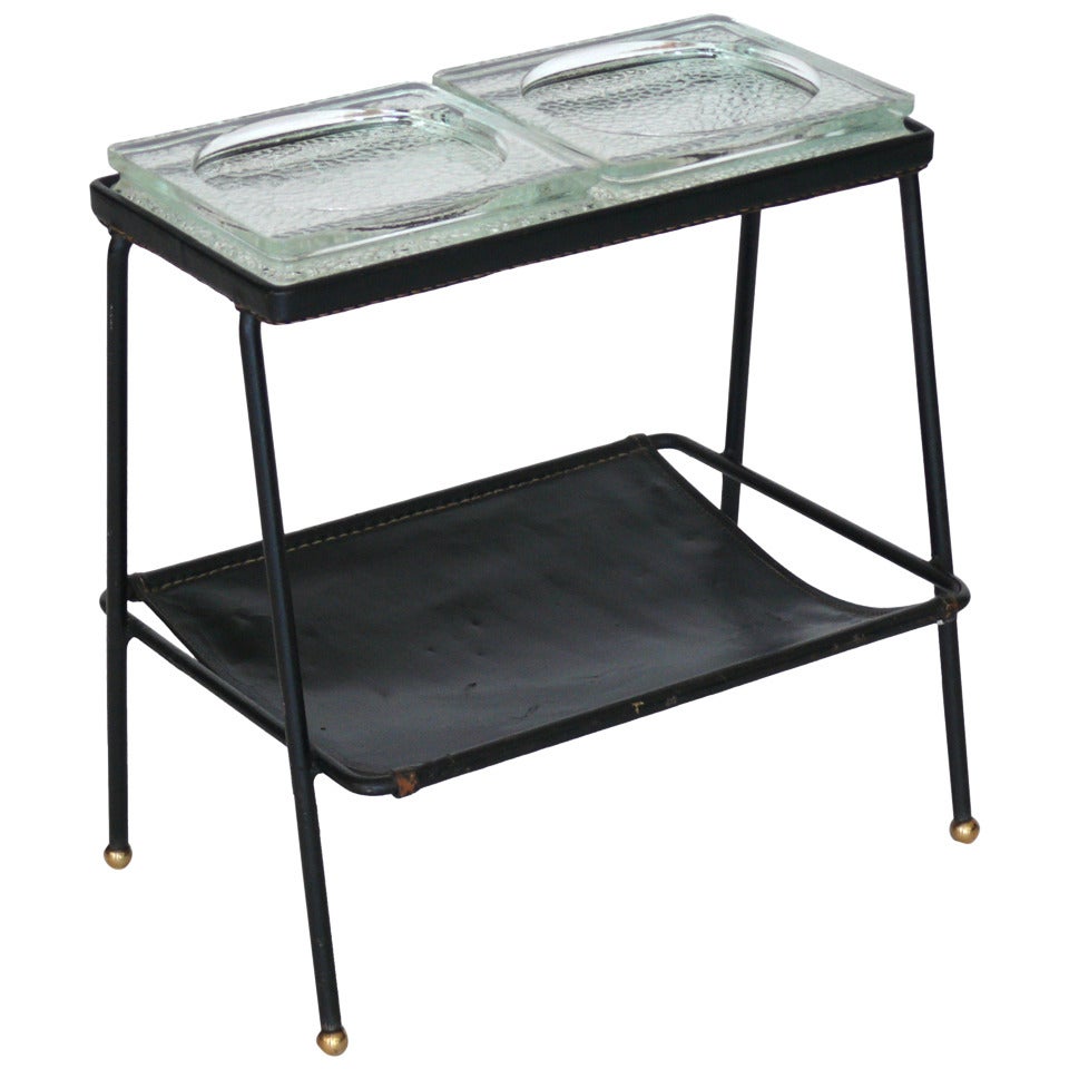 Jacques Adnet Catch-All Table