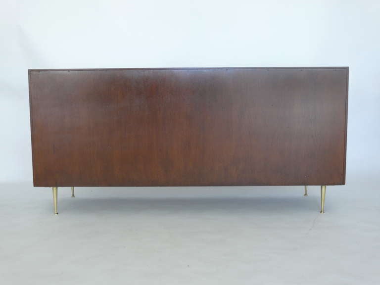 Mahogany Dresser by T.H. Robsjohn-Gibbings for Widdicomb In Excellent Condition In Beverly Hills, CA