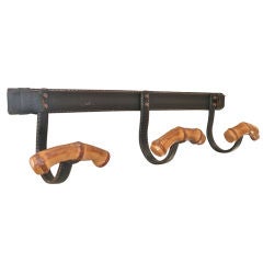 Jacques Adnet Bamboo Coat Rack