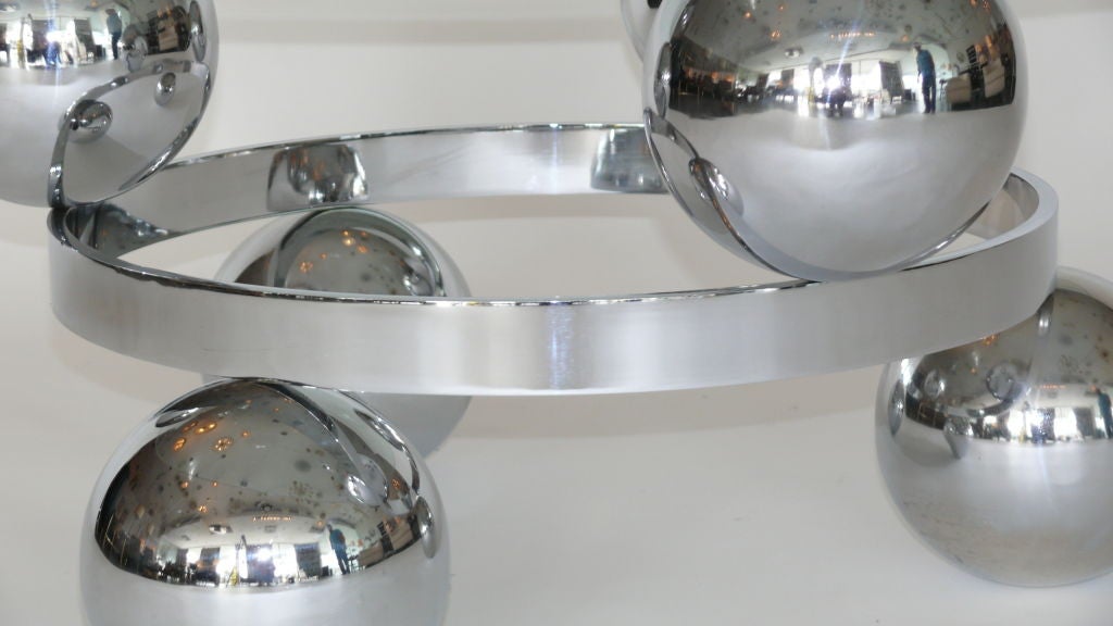 Mid-20th Century French Sputnik Coffee Table