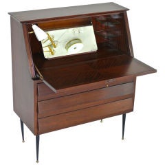 Italian Writing Desk with Drawers