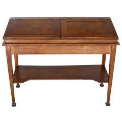 French Walnut Clerks Desk