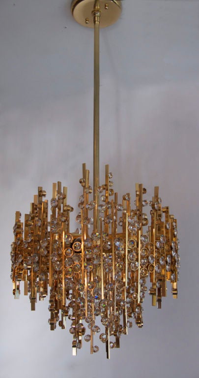 Large Pendant Chandelier by Palwa 3