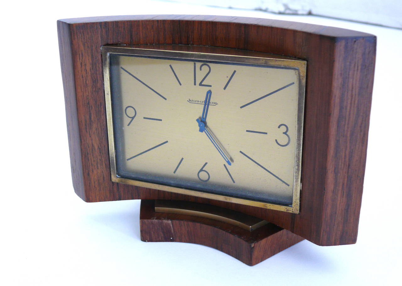 Swiss Jaeger-LeCoultre Desk Clock