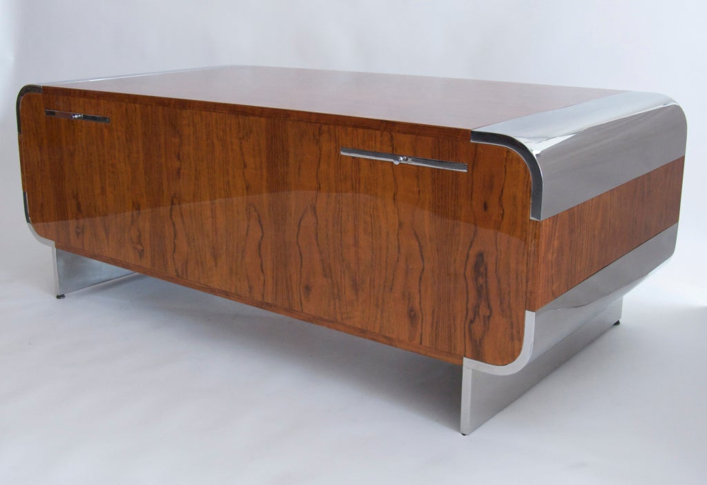 Stainless Steel Pace Executive Desk