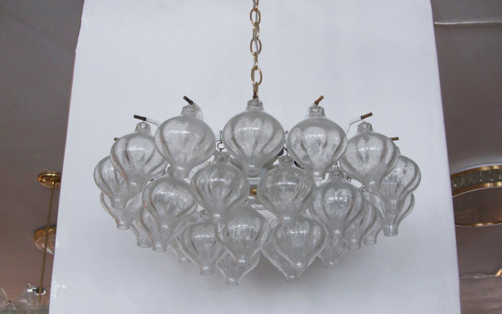 Large Seguso Chandelier