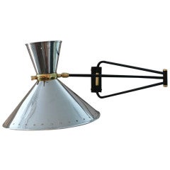 Articulating Sconce in the Style of Guariche