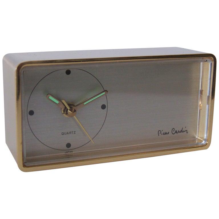 Pierre Cardin Alarm Clock at 1stDibs