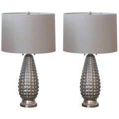 Mercury Glass Lamps