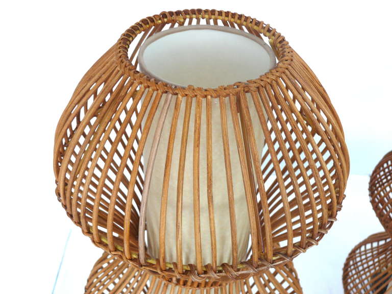Rattan Table Lamps 1