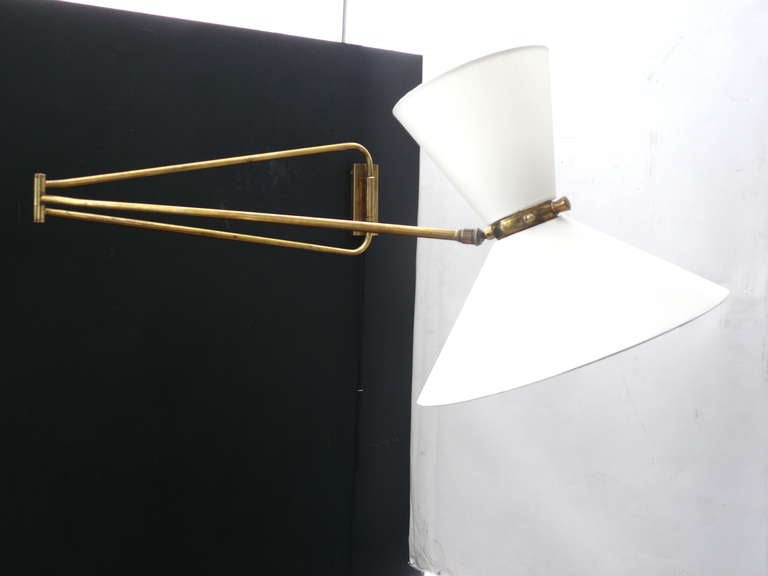 articulating wall light